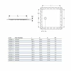 Geberit Setaplano Duschfläche 120 X 90 Cm -KEUCO Verkauf hersteller geberit bodenentwaesserung duschflaechen aus mineralwerkstoff 3892499