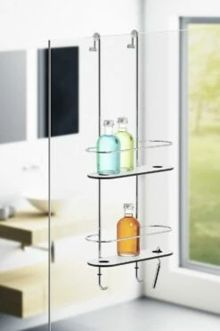 Giese Bodyguard Duschregal 2-teilig Mit Halter Für Rasierer -KEUCO Verkauf hersteller giese bodyguard duscheinhaengekoerbe halter rasierer 4117043