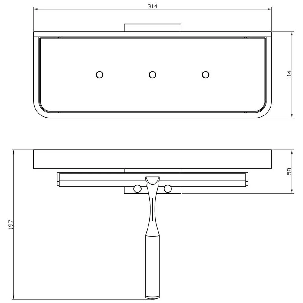 Giese Duschkonsole Mit Glasabzieher 4 Giese Duschkonsole Mit Glasabzieher – Bild 4