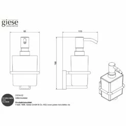 Giese Gifix 21. Seifenspender