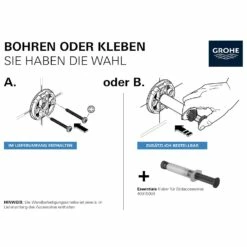 GROHE BauCosmopolitan WC-Papierhalter