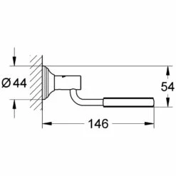 GROHE Essentials Authentic Halter