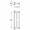 GROHE Essentials Doppel-Badetuchhalter
