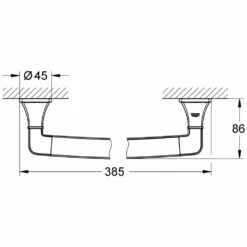 GROHE Grandera Wannengriff