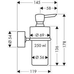 AXOR Uno² Lotionspender