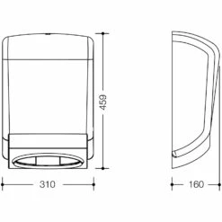 HEWI Serie 477 Papierhandtuchspender -KEUCO Verkauf hersteller hewi serie 477 papierhandtuchspender 3206099