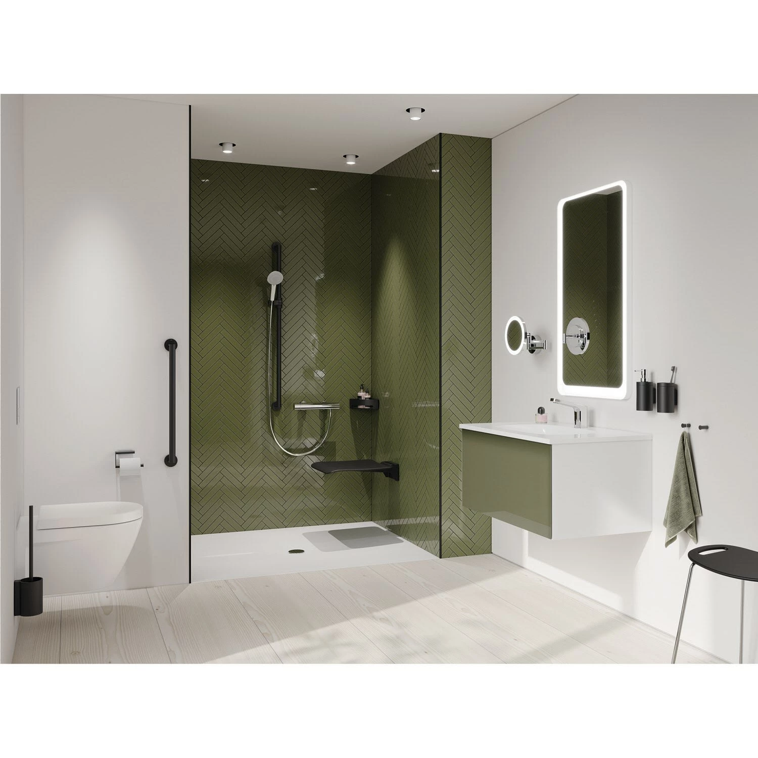 HEWI System 900 WC-Papierhalter 1 HEWI System 900 WC-Papierhalter