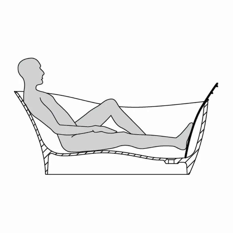 Hoesch Namur Lounge Oval-Badewanne 190 X 90 Cm Freistehend 3 Hoesch Namur Lounge Oval-Badewanne 190 X 90 Cm Freistehend – Bild 3