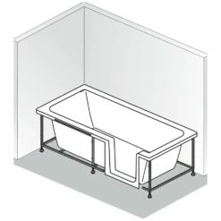 HSK Dusch-Badewanne Dobla 160 Cm Einstieg Rechts 7 HSK Dusch-Badewanne Dobla 160 Cm Einstieg Rechts -KEUCO Verkauf hersteller hsk duschbadewanne dobla 160 cm 868382