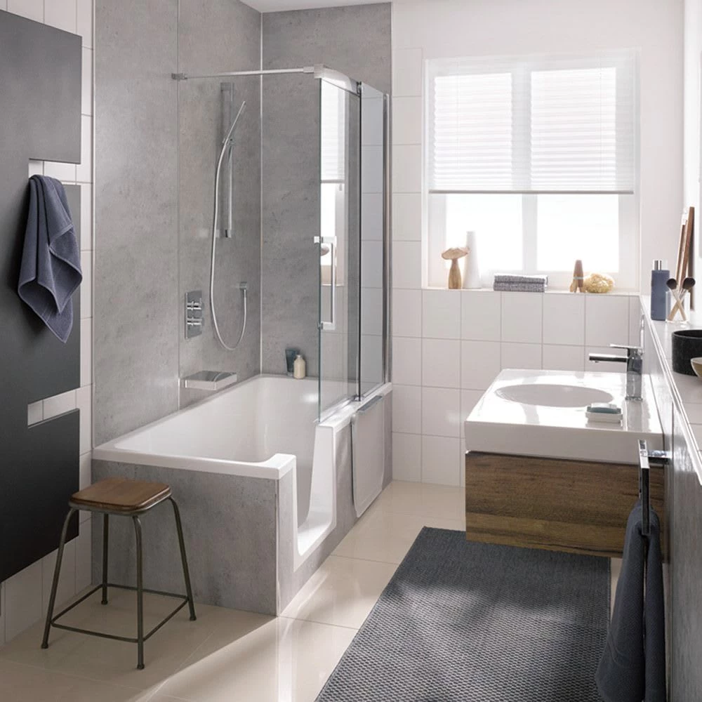 HSK Dusch-Badewanne Dobla 170 Cm Einstieg Links 2 HSK Dusch-Badewanne Dobla 170 Cm Einstieg Links – Bild 2