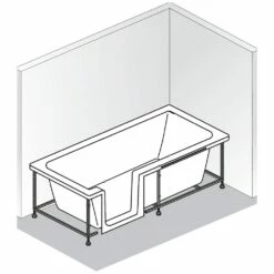 HSK Dusch-Badewanne Dobla 170 Cm Einstieg Links 7 HSK Dusch-Badewanne Dobla 170 Cm Einstieg Links -KEUCO Verkauf hersteller hsk duschbadewanne dobla 170 cm 868383