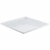 HSK Acryl-Duschwanne Superflach 100 X 100 Mit Integrierter Weißer Ablaufrinne Schmal, Höhe 6,5 Cm
