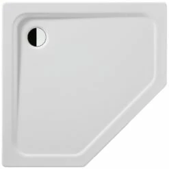 Kaldewei Cornezza 670-1 Fünfeck-Duschwanne 90 X 90 X 2,5 Cm