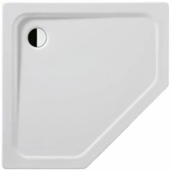 Kaldewei Cornezza 672-1 Fünfeck-Duschwanne 100 X 100 X 2,5 Cm Mit Antislip