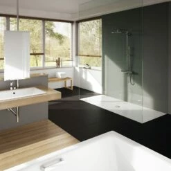 Kaldewei Scona 964-5 Duschwanne 100 X 110 Cm Mit Wannenträger Extraflach Und Perl-Effekt