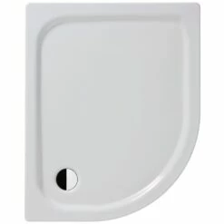 Kaldewei Zirkon 605-1 Viertelkreis-Duschwanne 100 X 80 X 3,5 Cm