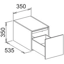 Keuco Edition 11 Planning Modul Unterbauschrank 35 X 35 Cm