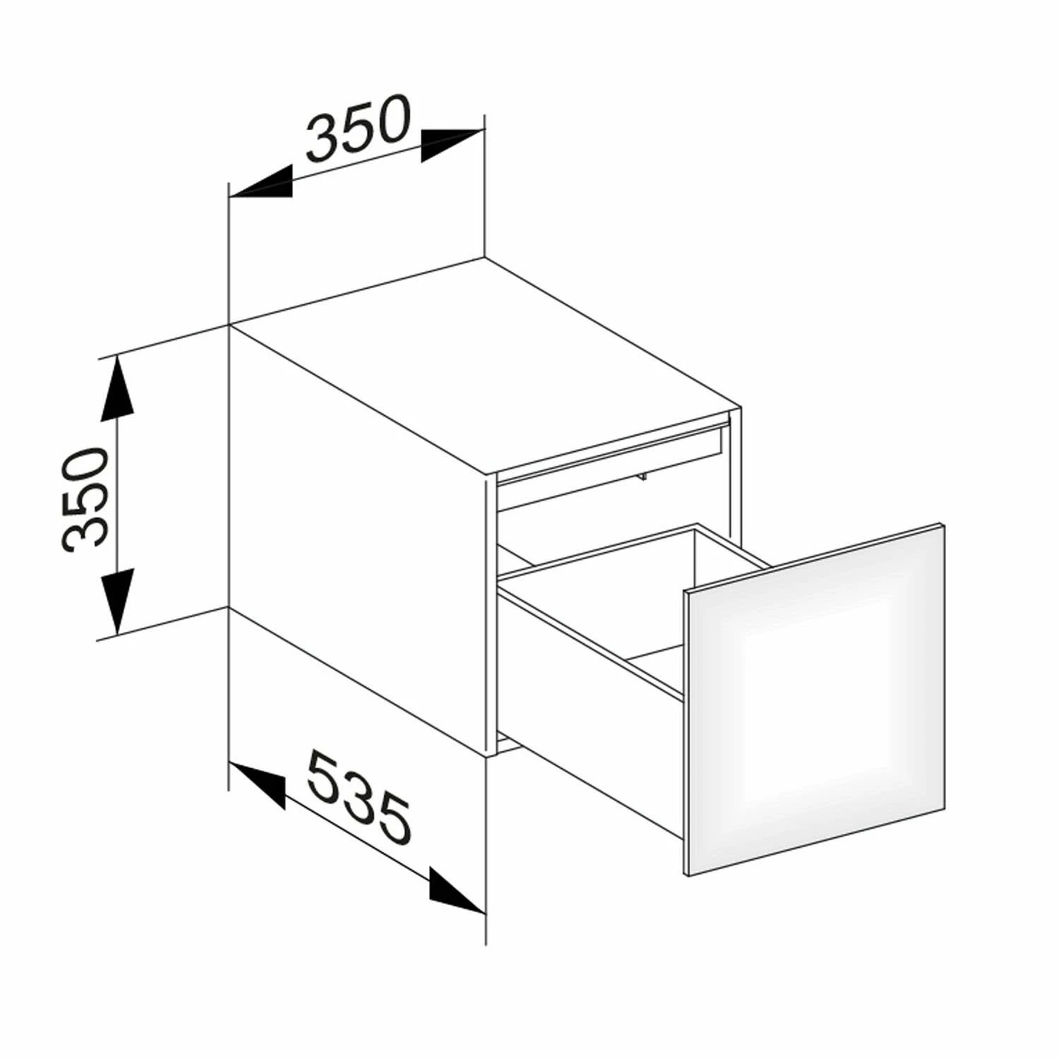 Keuco Edition 11 Sideboard 35 X 35 Cm, Beleuchtet 4 Keuco Edition 11 Sideboard 35 X 35 Cm, Beleuchtet – Bild 4