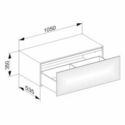 Keuco Edition 11 Sideboard 105 X 35 Cm, Beleuchtet -KEUCO Verkauf hersteller keuco badmoebel edition 11 sideboard 4704824