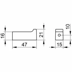 Keuco Edition 11 Handtuchhaken Einzeln