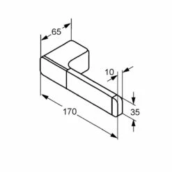 Kludi E2 Reserverollenhalter