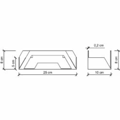 Koh-I-Noor LaVì Ablage CROMO