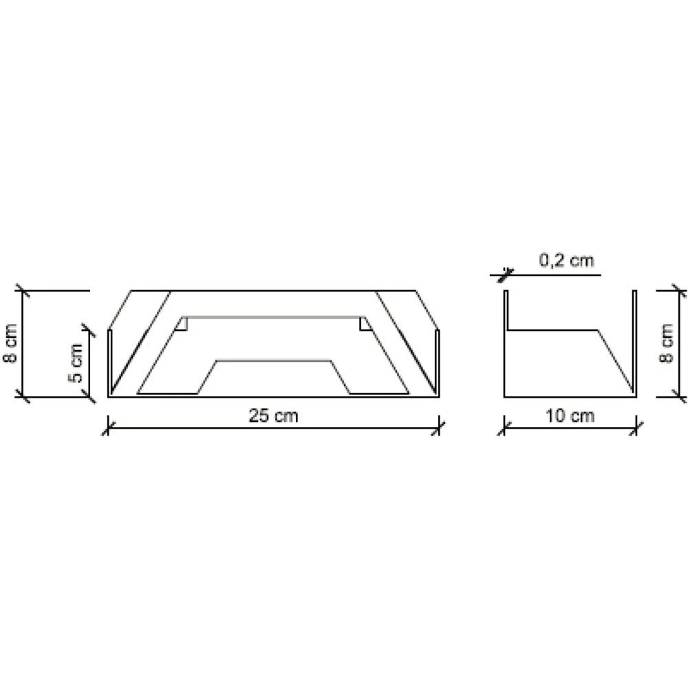 Koh-I-Noor LaVì Ablage CROMO 1 Koh-I-Noor LaVì Ablage CROMO