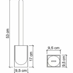 Koh-I-Noor MATERIA Toilettenbürste Standmodell