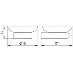 Kronenbach Plana Seifenhalter
