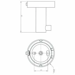 Kronenbach Radia Haken Mit Konsole