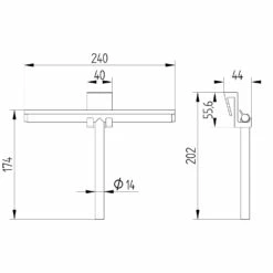 Kronenbach Komfortwischer Mit Silikon-Halterung -KEUCO Verkauf hersteller kronenbach bad accessoires universal komfortwischer 2681638