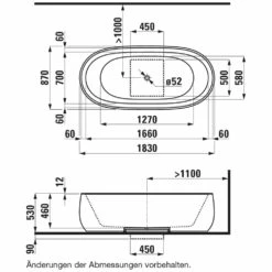 LAUFEN Il Bagno Alessi Freistehende Badewanne 183 X 87 Cm, Mit Beleuchtung -KEUCO Verkauf hersteller laufen il bagno alessi one 690766