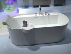 LAUFEN Sonar Freistehende Badewanne 160 X 81,5 Cm, Mit Oberflächentextur