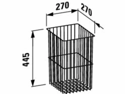 LAUFEN Base Wäschekorb