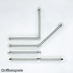 Care Duschhandlauf Mit Senkrechtstütze 43,5 X 55 X 77,5 Cm