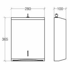 Living Papiertuchspender