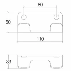 Living Black Handtuchhaken Doppelt -KEUCO Verkauf hersteller megabad profi collection accessoires living 2637685