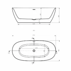 Home Freistehende Badewanne 170 X 80 Cm 7 Home Freistehende Badewanne 170 X 80 Cm -KEUCO Verkauf hersteller megabad profi collection badewannen home 3010244