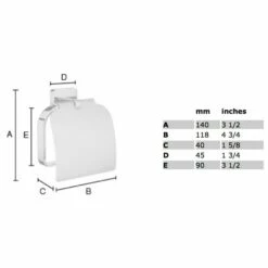 Ice Toilettenpapierhalter Mit Deckel