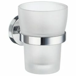 Zahnputzbecher, Mit Runder Rosette