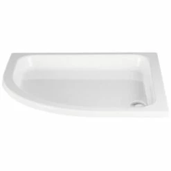 Classic 100 Viertelkreis-Duschwanne Flach 80 X 80 Cm Mit Schürze