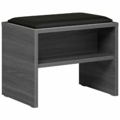 Pelipal Sitzbank 60 X 40 X 48 Cm Mit Ablage Und Sitzkissen In Schwarz