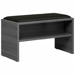 Pelipal Sitzbank 90 X 40 X 48 Cm Mit Ablage Und Sitzkissen In Schwarz