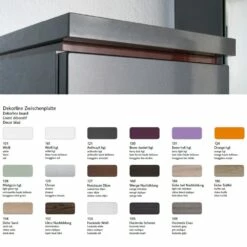 Puris Cool Line Hochschrank 60 X 30 X 164 Cm Mit 2 Türen Und 2 Alu Rahmentüren, Griff 295 -KEUCO Verkauf hersteller puris cool line hoch seitenschraenke 946215