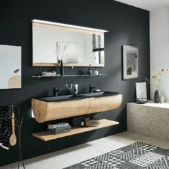 Puris Universal Glas-Ablageboard 80 Cm