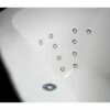 Repabad Tika Raumspar-Badewanne 170 X 75 Cm Mit Aquapunktur Und Trio Ablaufgarnitur, Ausführung Rechts