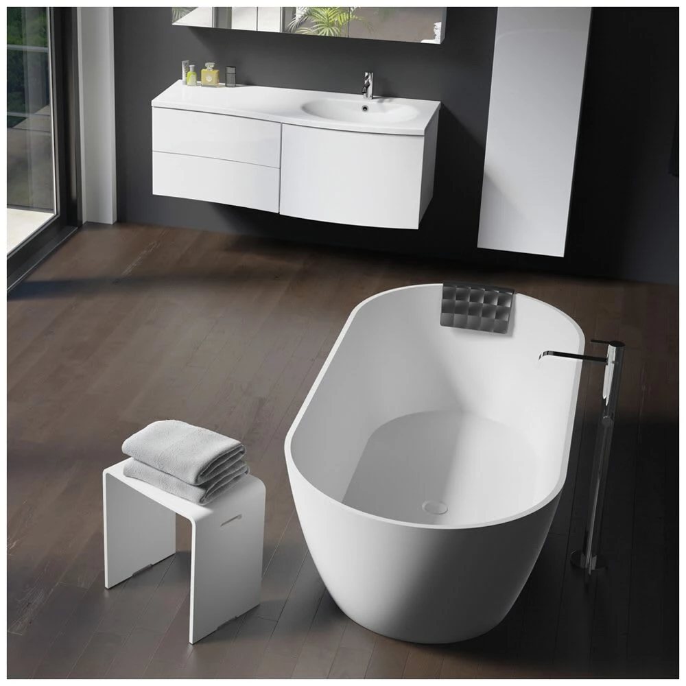 Riho Bilbao Freistehende Badewanne 150 X 75 Cm 2 Riho Bilbao Freistehende Badewanne 150 X 75 Cm – Bild 2