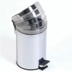 Pure Kosmetikeimer Mit Soft-Close 3 L Rund