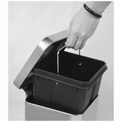 Bravat Kosmetikeimer Mit Soft-Close 3 L Eckig -KEUCO Verkauf hersteller roman dietsche kosmetikeimer soft close 632165