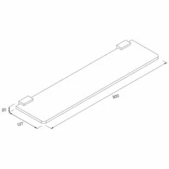 Bravat New York Ablagekonsole